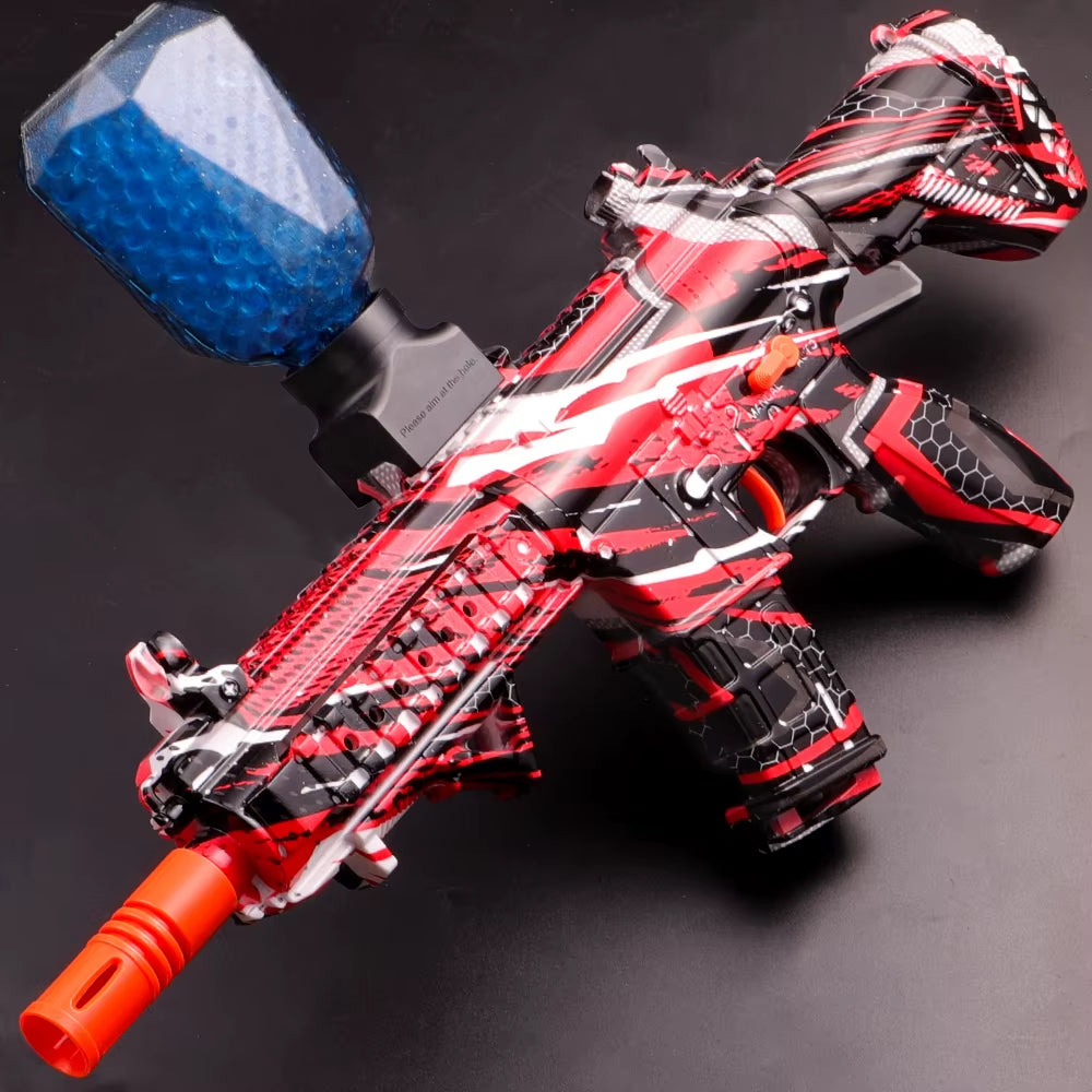 High-Speed M416 Electric Ball Blaster - Fun for Kids and Adults, Rechargeable- Ideal for Outdoor Game Parties（No Water Bombs）